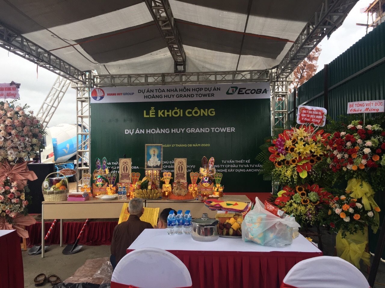Khởi công Hoàng Huy Grand Tower 17/8