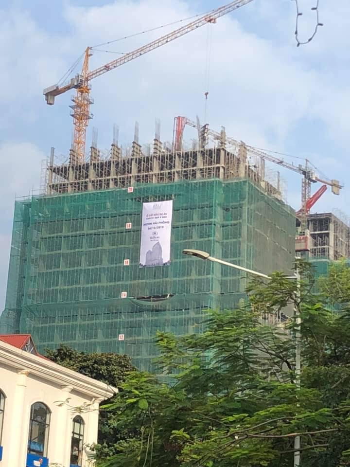Tiến độ dự án tổ hợp khách sạn và chung cư 5* Hilton