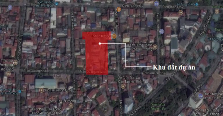 Vị trí chung cư Hilton