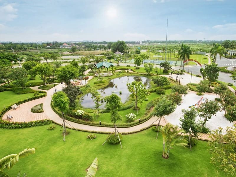 Công viên cây xanh Hoa Phượng Residence
