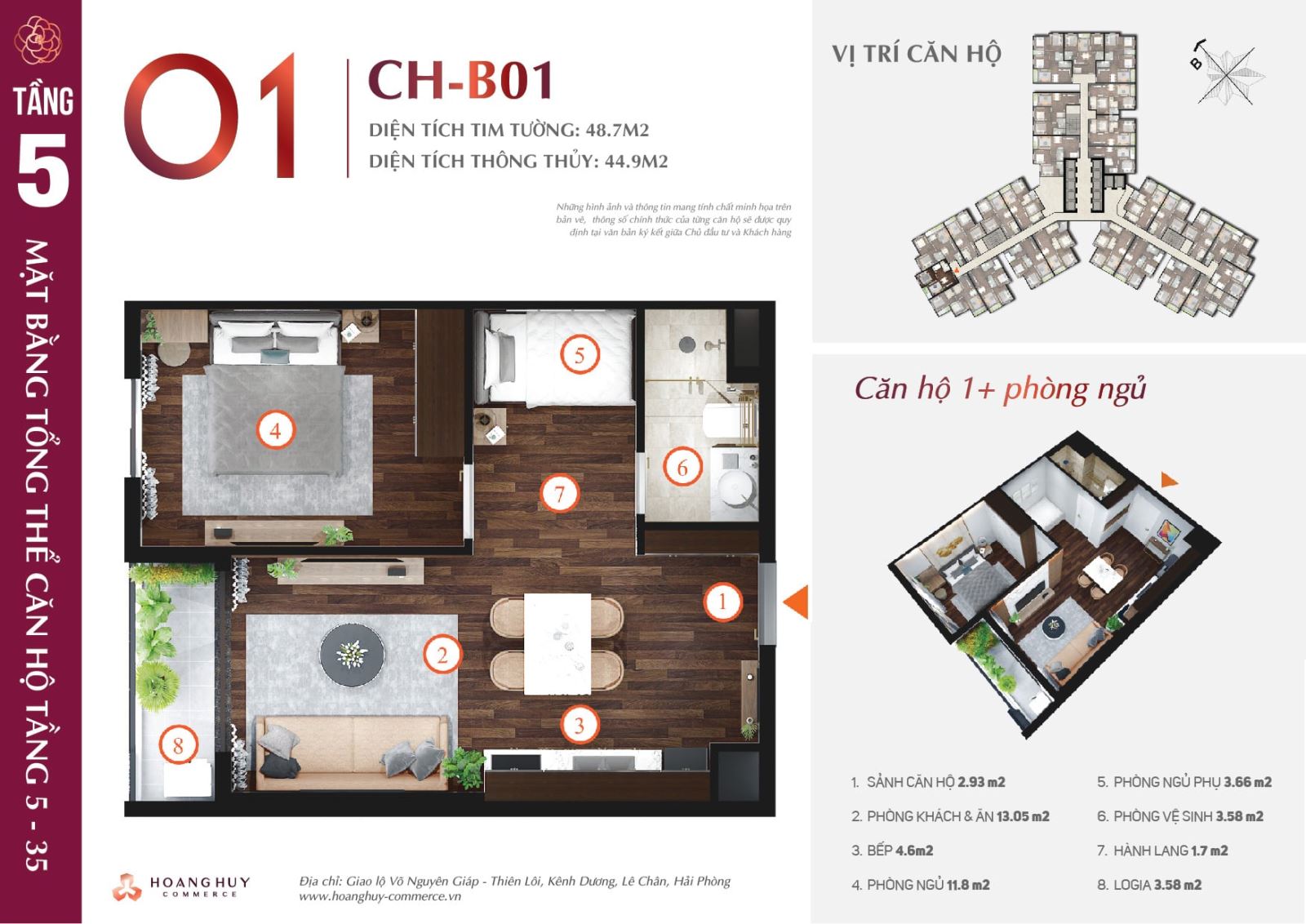 thiết kế ch 01 hoàng huy commerce