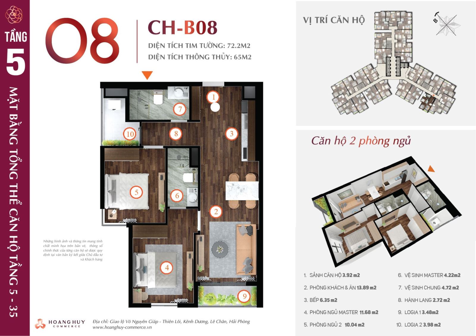thiết kế ch 08 hoàng huy commerce