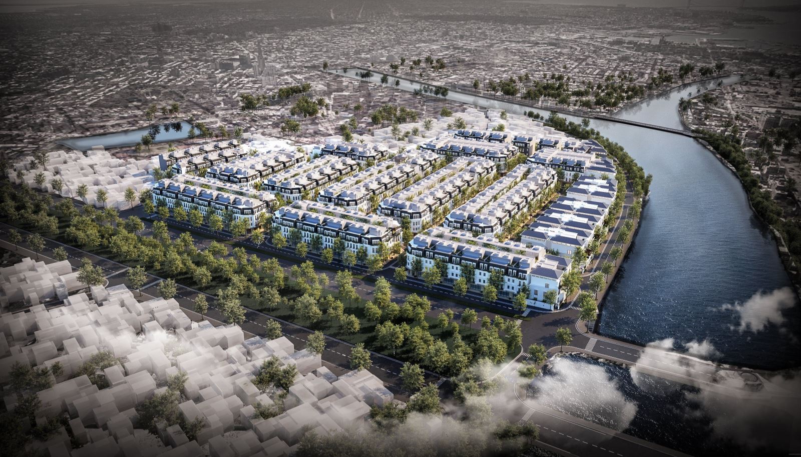 Phối cảnh dự án Hoàng Huy RiverSide Phối cảnh dự án Hoàng Huy RiverSide