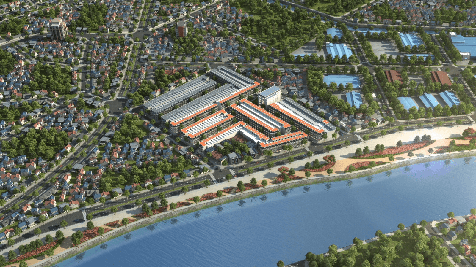 Phối cảnh Việt Phát South City