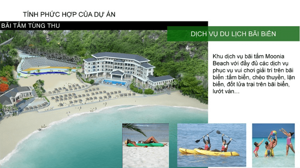 Bãi tắm Cát Bà Amatina
