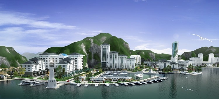 Bến du thuyền Cát Bà Amatina