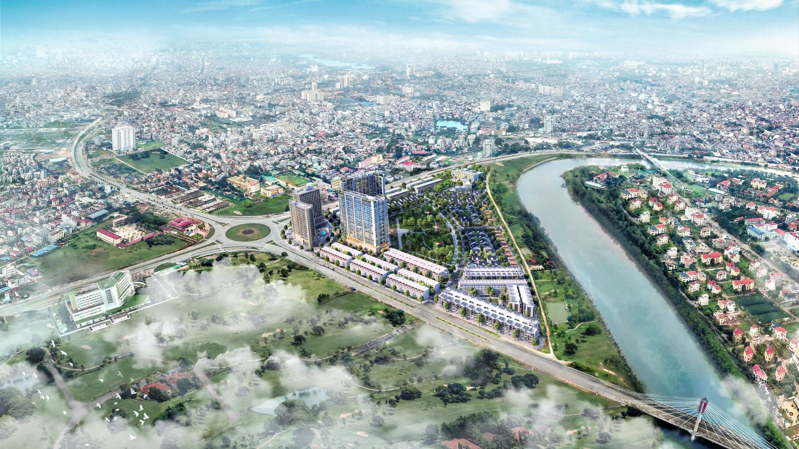 toàn cảnh dự án Minato