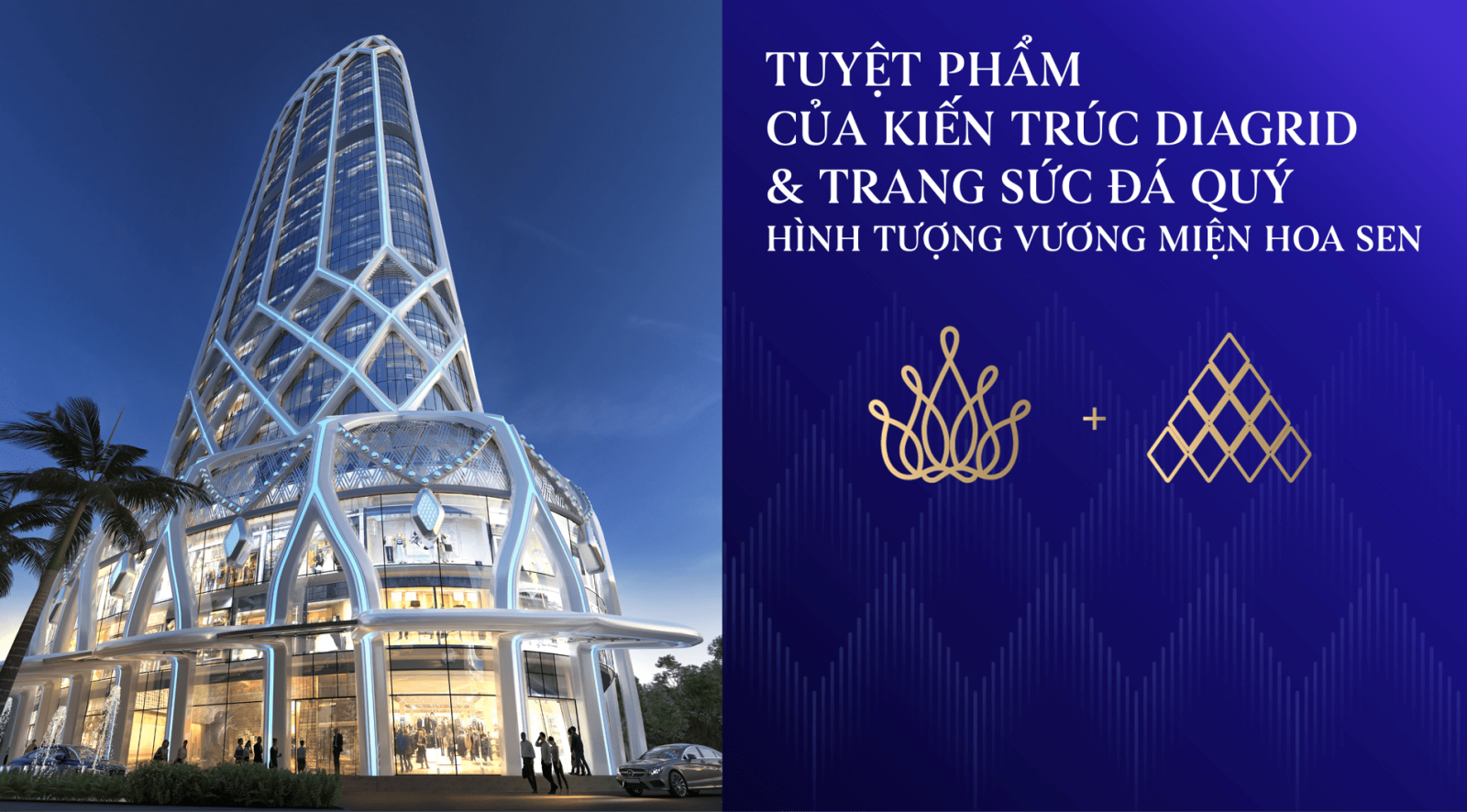Kiến trúc Diamond Crown Hải Phòng