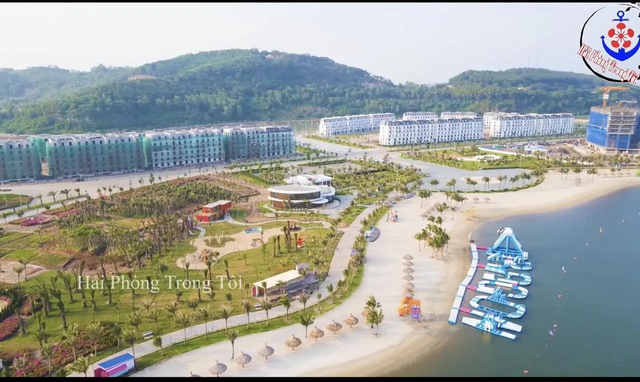 Flycam trên cao dự án Đồi Rồng