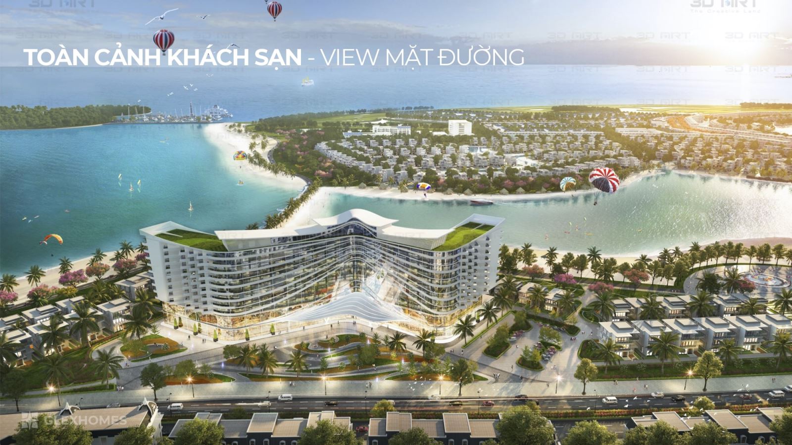 Khách sạn 5 sao Đồi Rồng view mặt đường