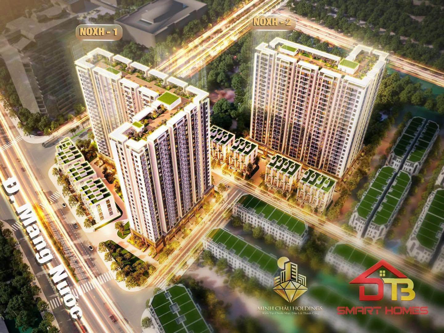 Phối cảnh NOXH DTB Smart Homes