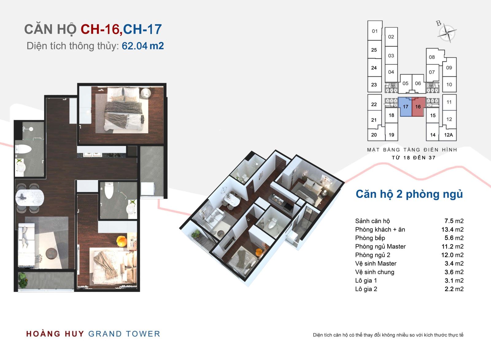 CH 16 CH 17 Hoàng Huy Grand Tower