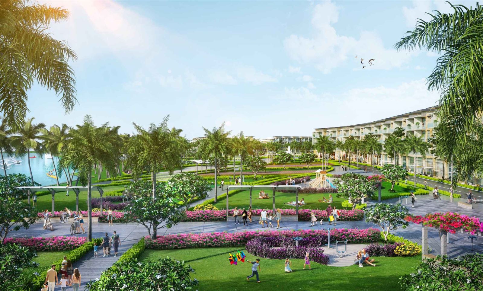 Hưng Ngân RiverSide - Nội khu dự án