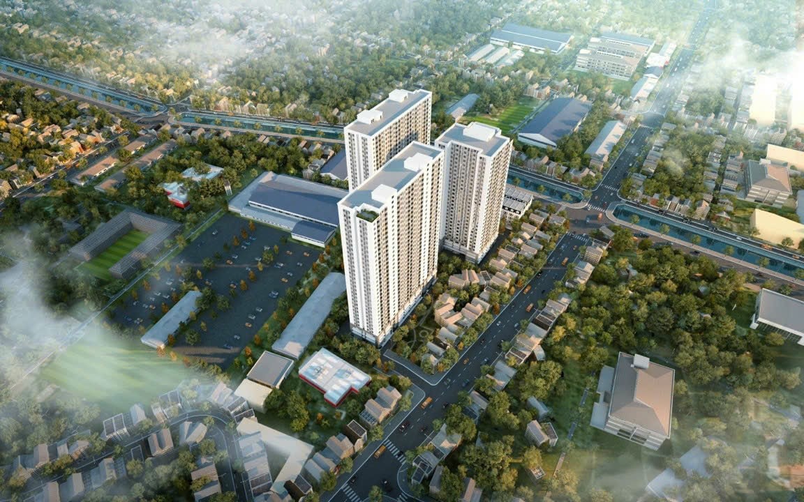 Phối cảnh chung cư moonbay residence 1