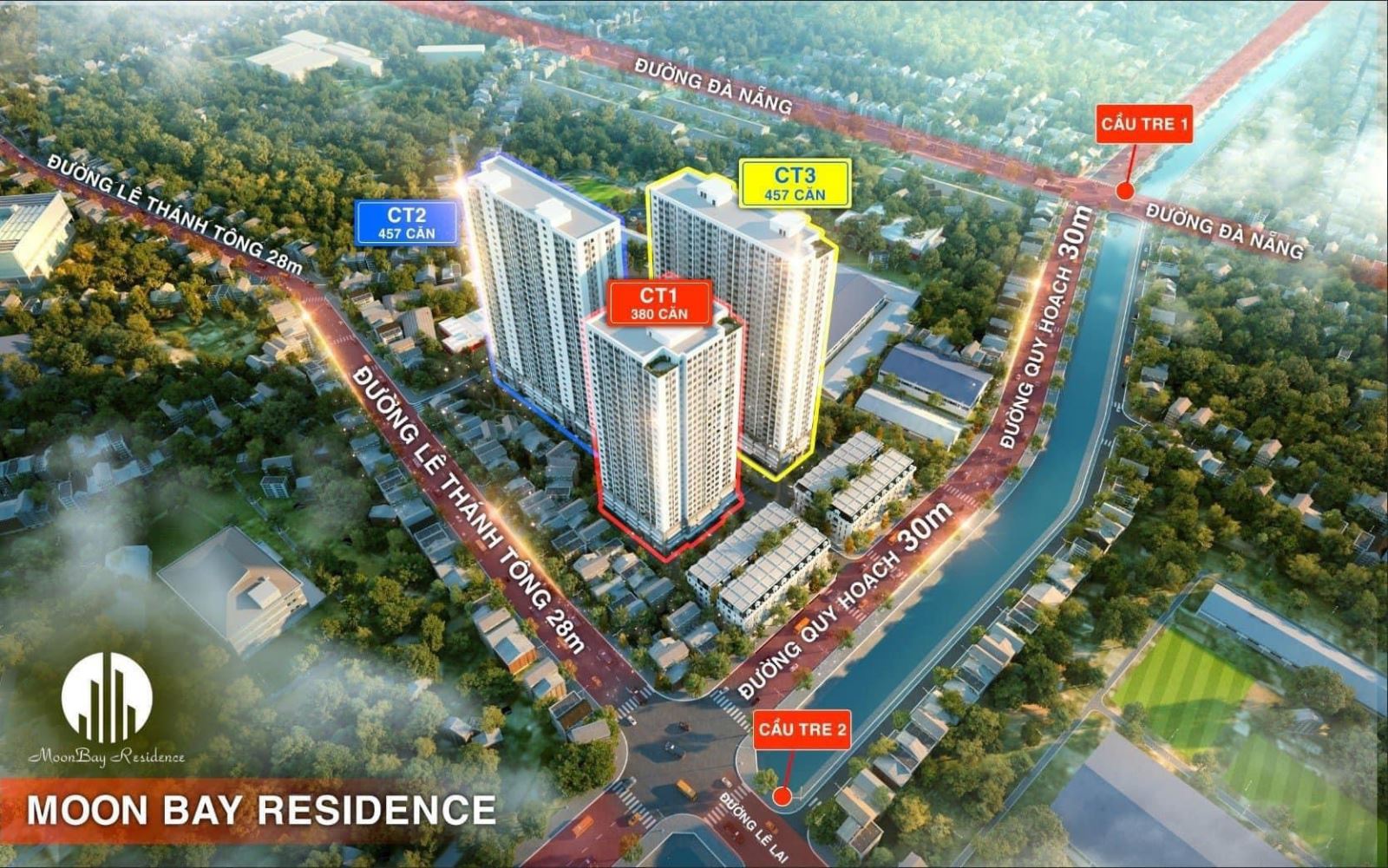 Phối cảnh MoonBay Residence