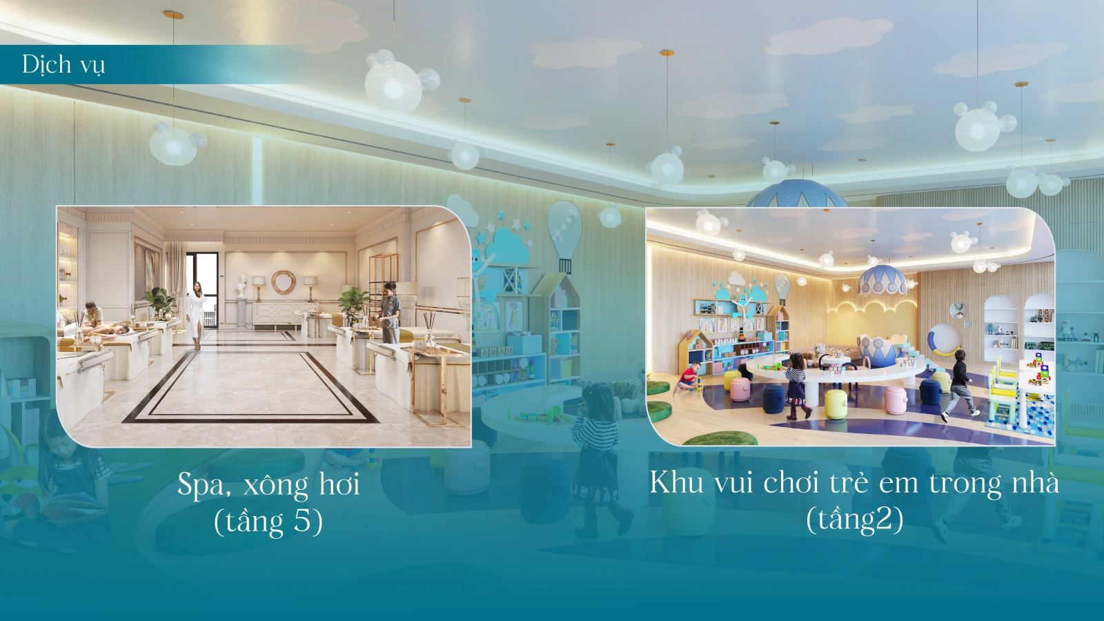 Bố trí khu dịch vụ Sentosa Sky Park