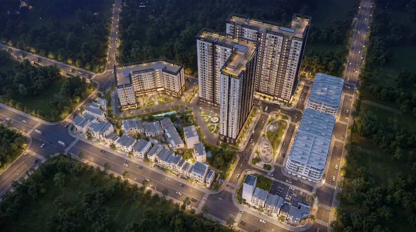 The Emerald Riverside Residences - phối cảnh ban đêm