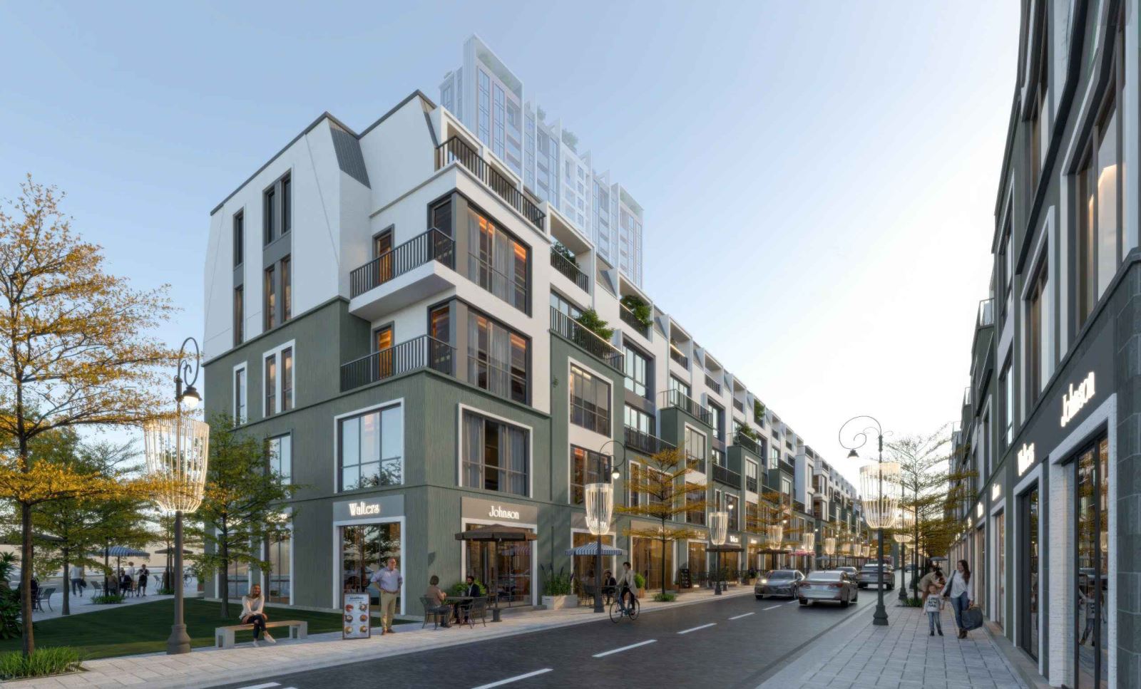 Mẫu thiết kế shophouse The Inter5 187 Hải Phòng 1