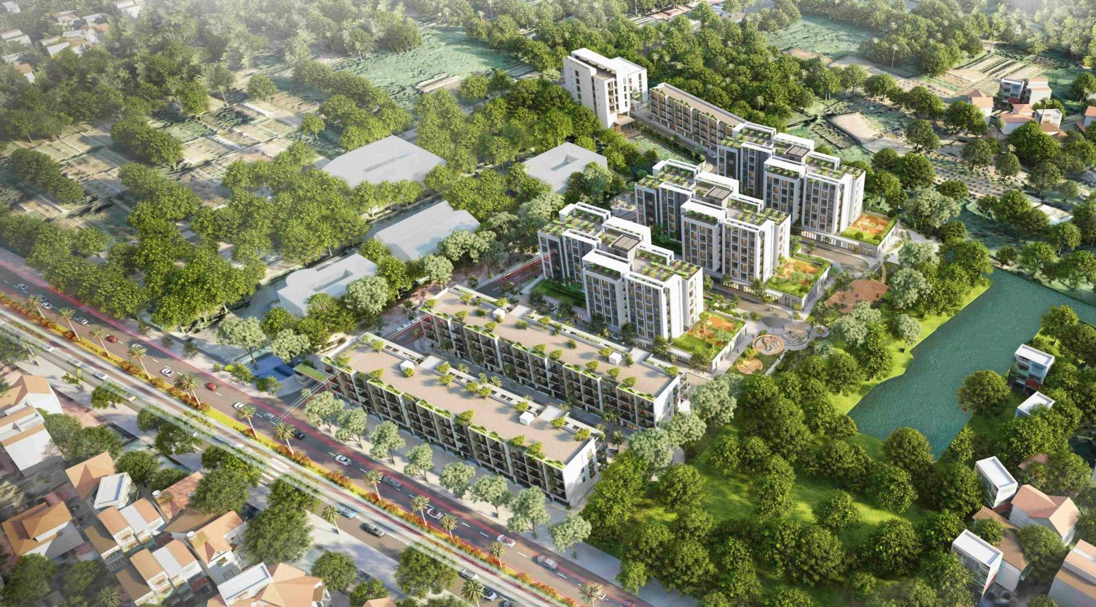 Phối cảnh Vita Home - Nhà ở xã Hội Toàn Thắng