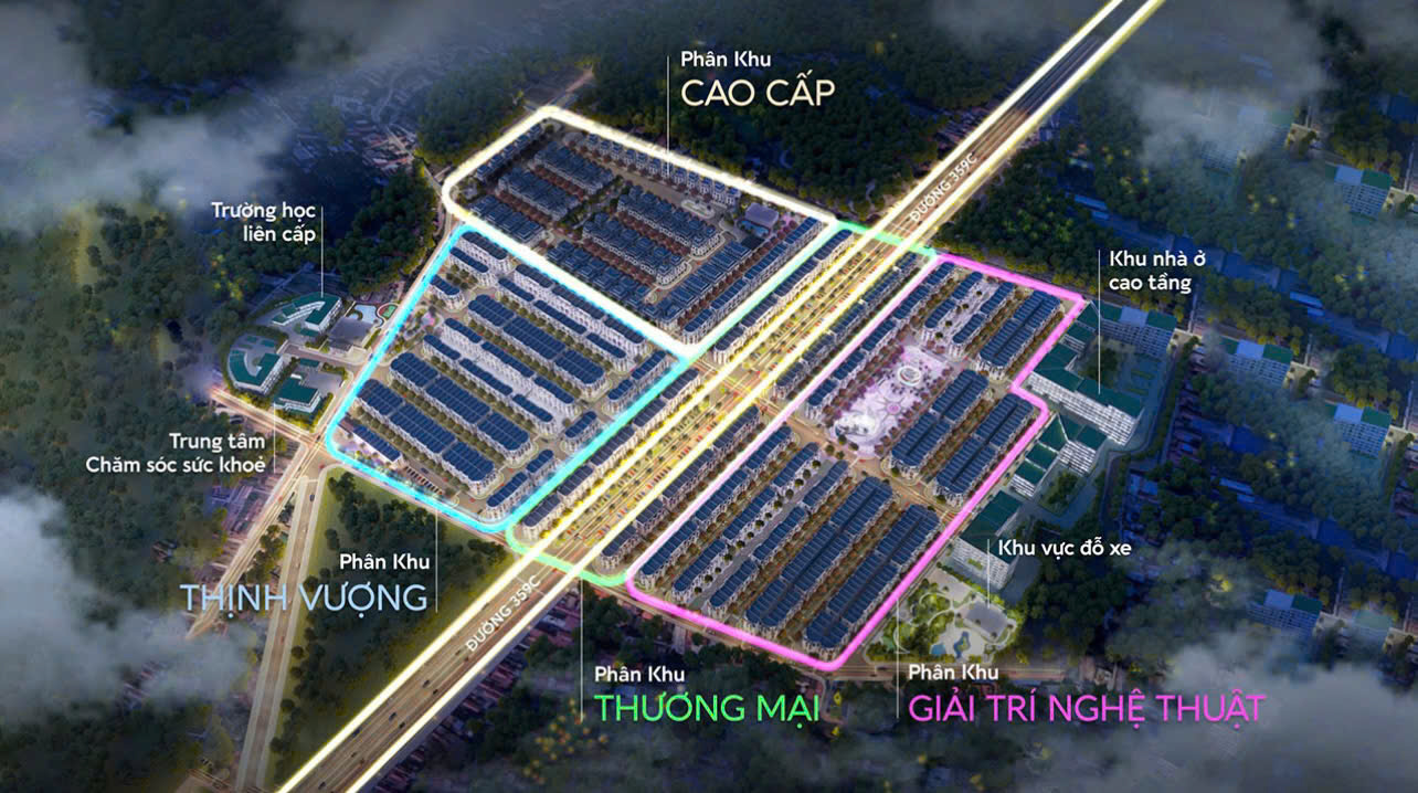 Mặt bằng tổng thế Vlasta Hải Phòng 1