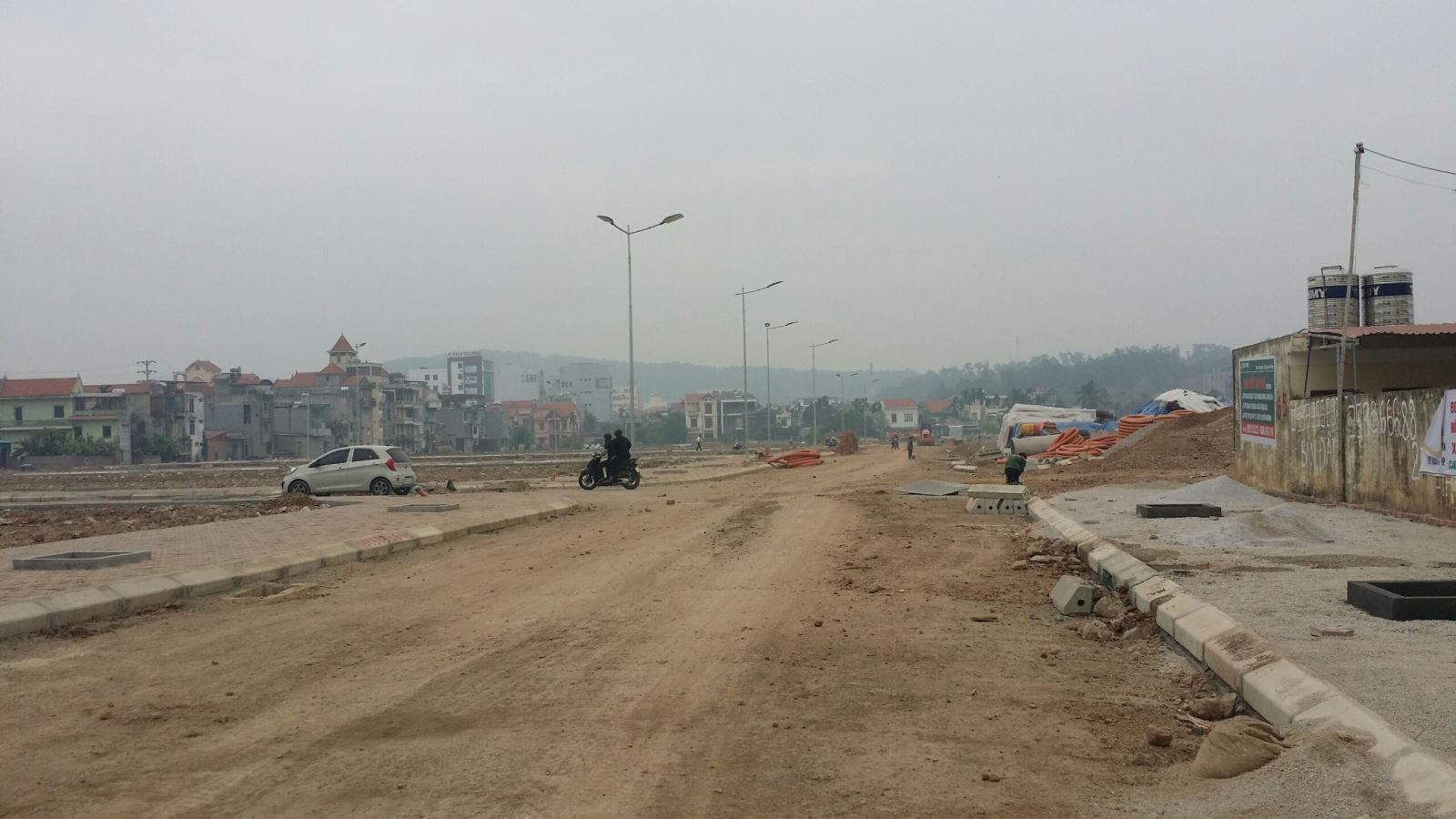 Mặt bằng đã được san lấp 1